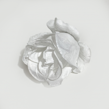 ГК 093-1 бел Бутон розы раскрытый 8х8 см