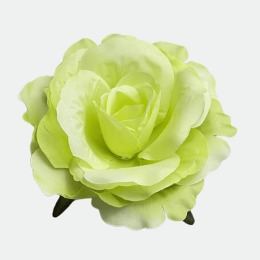 ГК 222 лайм Роза чайная шелк 13,5 см 8 слоев