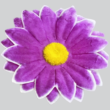 ГК 288 бургунд Ромашка с бархатной серединкой 14 см