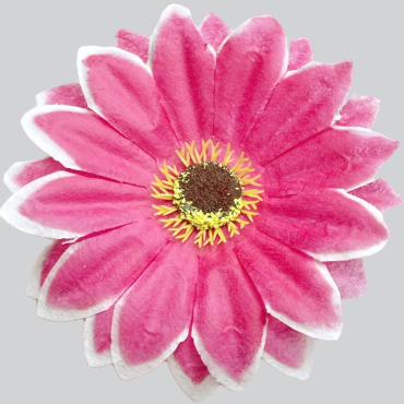 ГК 288-1 м Гербера с бархатной серединкой 14 см