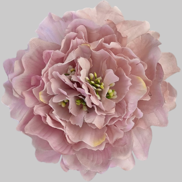 ГК 201 пыльно-розовый Пион декоративный шелк Барон 14 см