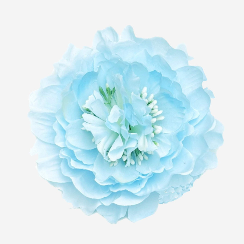 ГК 201 Пион декоративный шелк Барон 14 см ГК 201 Пион декоративный шелк Барон 14 см