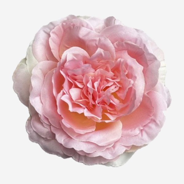 ГК 145 Пионовидная роза шелк Феникс 12,5 см 10 слоев