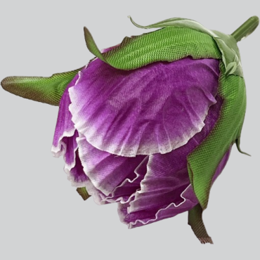 ГК 242 бургунд Роза бутон 8х5,5 см