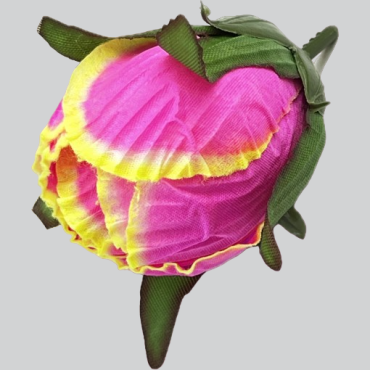 ГК 242 роз-ж Роза бутон 8х5,5 см