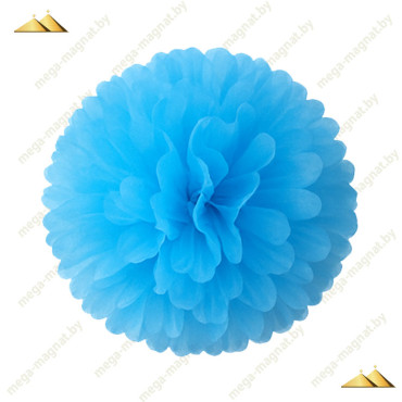 ГК 009 голубой Гвоздика 10 см