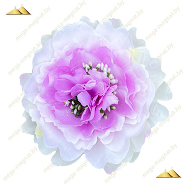 ГК 201 мол-сирень Пион декоративный шелк Барон 14 см