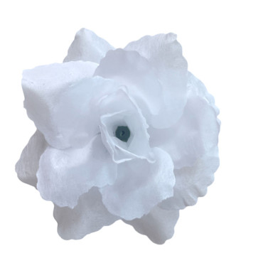 ГК 239-1 б Роза декоративная Фламинго четырехслойная 10 см