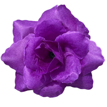 ГК 239-1 чернильн Роза декоративная Фламинго четырехслойная 10 см