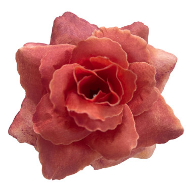 ГК 239 бронза Роза декоративная Фламинго 11 см