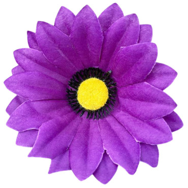 ГК 288-1 чернильн Гербера с бархатной серединкой 14 см