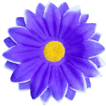 ГК 288 ф Ромашка с бархатной серединкой 14 см