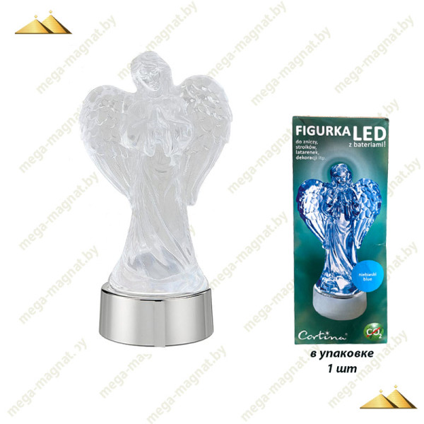 Электрическая лампада LED Ангел 3 Blue