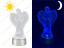 Электрическая лампада LED Ангел 3 Blue
