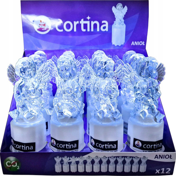 Электрическая лампада LED Ангелок CW display 12