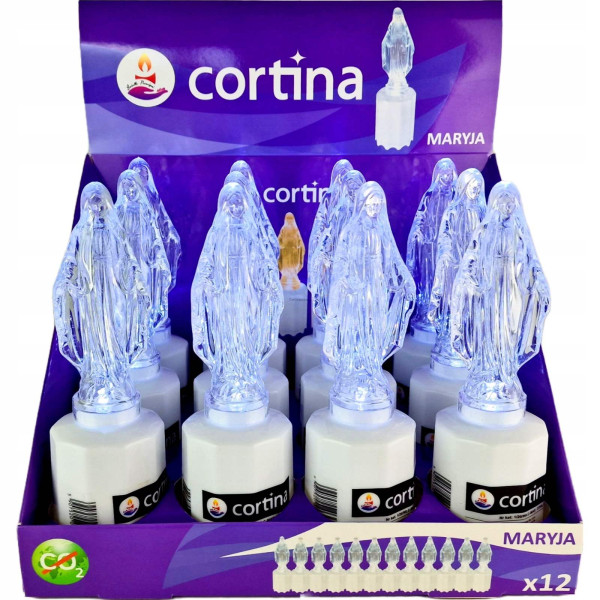 Электрическая лампада LED Мария CW display 12