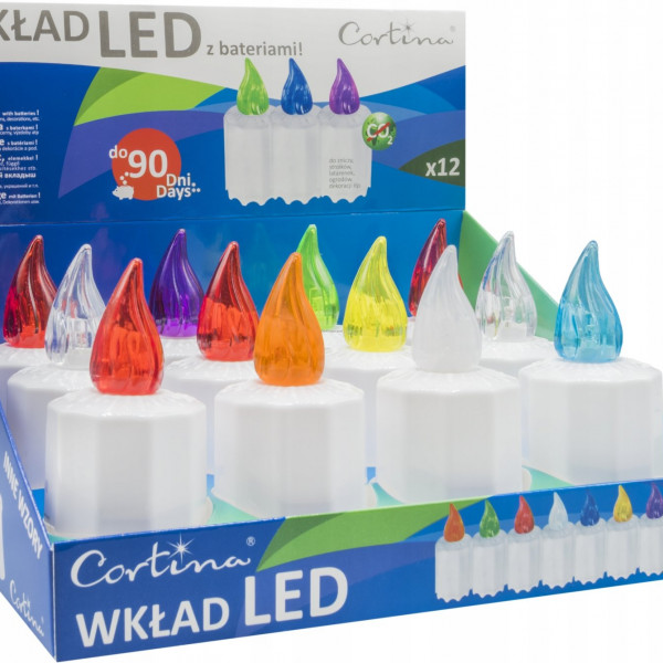 Электрическая лампада LED Минор MIX 8 display 12 