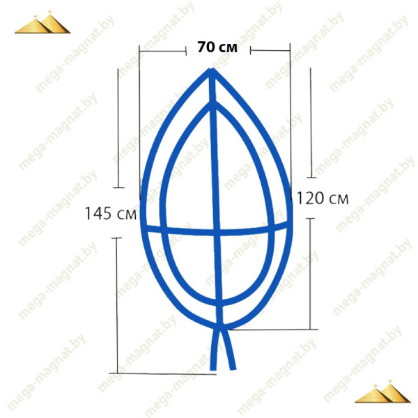 Каркас венка ритуального КВ-04(Д)