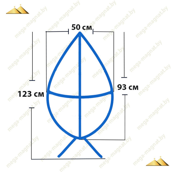 Каркас венка ритуального КВ-6(Б)