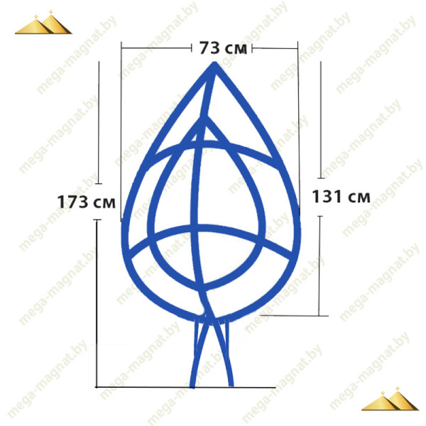 Каркас венка ритуального КВР-03(Д)