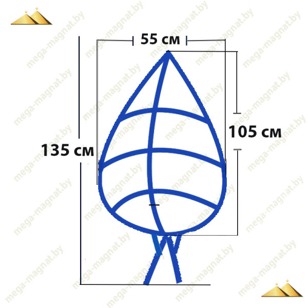 Каркас венка ритуального КВР-06 (Д)