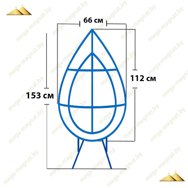 Каркас венка ритуального КВР-02(Д)