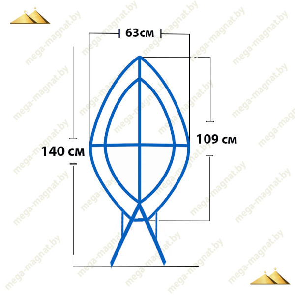 Каркас венка ритуального КВР-05(Д)