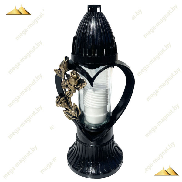 Сердце 3D 320 черная